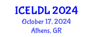 International Conference on E-Learning and Distance Learning (ICELDL) October 17, 2024 - Athens, Greece