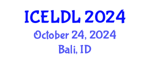 International Conference on E-Learning and Distance Learning (ICELDL) October 24, 2024 - Bali, Indonesia