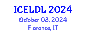 International Conference on E-Learning and Distance Learning (ICELDL) October 03, 2024 - Florence, Italy