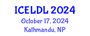 International Conference on E-Learning and Distance Learning (ICELDL) October 17, 2024 - Kathmandu, Nepal