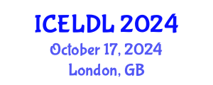 International Conference on E-Learning and Distance Learning (ICELDL) October 17, 2024 - London, United Kingdom