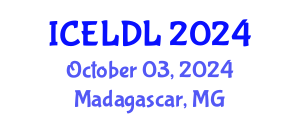 International Conference on E-Learning and Distance Learning (ICELDL) October 03, 2024 - Madagascar, Madagascar