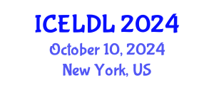 International Conference on E-Learning and Distance Learning (ICELDL) October 10, 2024 - New York, United States