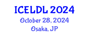 International Conference on E-Learning and Distance Learning (ICELDL) October 28, 2024 - Osaka, Japan