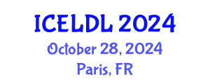 International Conference on E-Learning and Distance Learning (ICELDL) October 28, 2024 - Paris, France