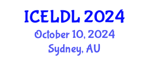 International Conference on E-Learning and Distance Learning (ICELDL) October 10, 2024 - Sydney, Australia