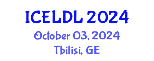 International Conference on E-Learning and Distance Learning (ICELDL) October 03, 2024 - Tbilisi, Georgia