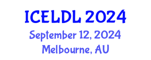 International Conference on E-Learning and Distance Learning (ICELDL) September 12, 2024 - Melbourne, Australia