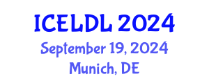 International Conference on E-Learning and Distance Learning (ICELDL) September 19, 2024 - Munich, Germany