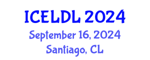 International Conference on E-Learning and Distance Learning (ICELDL) September 16, 2024 - Santiago, Chile