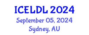 International Conference on E-Learning and Distance Learning (ICELDL) September 05, 2024 - Sydney, Australia