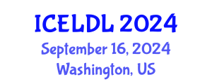 International Conference on E-Learning and Distance Learning (ICELDL) September 16, 2024 - Washington, United States