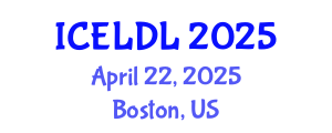 International Conference on E-Learning and Distance Learning (ICELDL) April 22, 2025 - Boston, United States