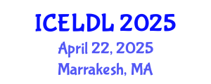 International Conference on E-Learning and Distance Learning (ICELDL) April 22, 2025 - Marrakesh, Morocco