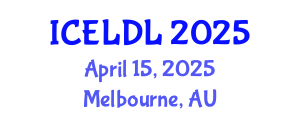 International Conference on E-Learning and Distance Learning (ICELDL) April 15, 2025 - Melbourne, Australia