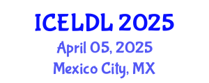 International Conference on E-Learning and Distance Learning (ICELDL) April 05, 2025 - Mexico City, Mexico