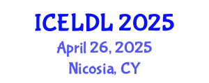 International Conference on E-Learning and Distance Learning (ICELDL) April 26, 2025 - Nicosia, Cyprus