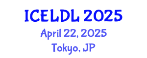 International Conference on E-Learning and Distance Learning (ICELDL) April 22, 2025 - Tokyo, Japan
