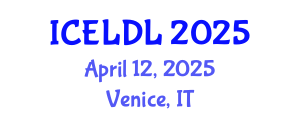 International Conference on E-Learning and Distance Learning (ICELDL) April 12, 2025 - Venice, Italy