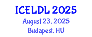 International Conference on E-Learning and Distance Learning (ICELDL) August 23, 2025 - Budapest, Hungary