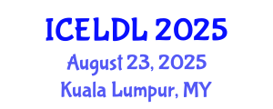 International Conference on E-Learning and Distance Learning (ICELDL) August 23, 2025 - Kuala Lumpur, Malaysia