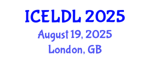International Conference on E-Learning and Distance Learning (ICELDL) August 19, 2025 - London, United Kingdom