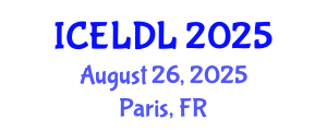 International Conference on E-Learning and Distance Learning (ICELDL) August 26, 2025 - Paris, France