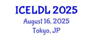 International Conference on E-Learning and Distance Learning (ICELDL) August 16, 2025 - Tokyo, Japan