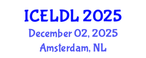 International Conference on E-Learning and Distance Learning (ICELDL) December 02, 2025 - Amsterdam, Netherlands