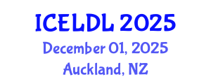 International Conference on E-Learning and Distance Learning (ICELDL) December 01, 2025 - Auckland, New Zealand