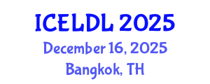 International Conference on E-Learning and Distance Learning (ICELDL) December 16, 2025 - Bangkok, Thailand