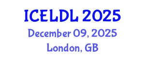 International Conference on E-Learning and Distance Learning (ICELDL) December 09, 2025 - London, United Kingdom