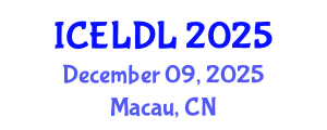 International Conference on E-Learning and Distance Learning (ICELDL) December 09, 2025 - Macau, China