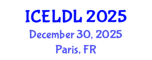 International Conference on E-Learning and Distance Learning (ICELDL) December 30, 2025 - Paris, France