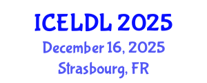 International Conference on E-Learning and Distance Learning (ICELDL) December 16, 2025 - Strasbourg, France