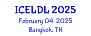 International Conference on E-Learning and Distance Learning (ICELDL) February 04, 2025 - Bangkok, Thailand