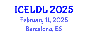 International Conference on E-Learning and Distance Learning (ICELDL) February 11, 2025 - Barcelona, Spain