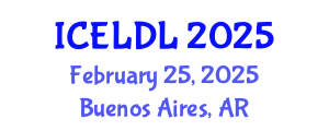 International Conference on E-Learning and Distance Learning (ICELDL) February 25, 2025 - Buenos Aires, Argentina