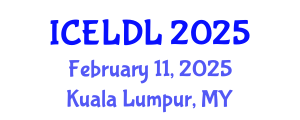 International Conference on E-Learning and Distance Learning (ICELDL) February 11, 2025 - Kuala Lumpur, Malaysia