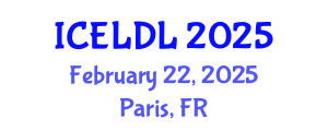 International Conference on E-Learning and Distance Learning (ICELDL) February 22, 2025 - Paris, France