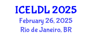 International Conference on E-Learning and Distance Learning (ICELDL) February 26, 2025 - Rio de Janeiro, Brazil
