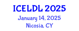 International Conference on E-Learning and Distance Learning (ICELDL) January 14, 2025 - Nicosia, Cyprus