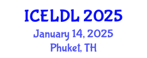 International Conference on E-Learning and Distance Learning (ICELDL) January 14, 2025 - Phuket, Thailand