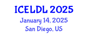 International Conference on E-Learning and Distance Learning (ICELDL) January 14, 2025 - San Diego, United States