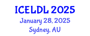 International Conference on E-Learning and Distance Learning (ICELDL) January 28, 2025 - Sydney, Australia