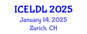 International Conference on E-Learning and Distance Learning (ICELDL) January 14, 2025 - Zurich, Switzerland