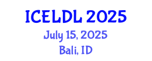 International Conference on E-Learning and Distance Learning (ICELDL) July 15, 2025 - Bali, Indonesia
