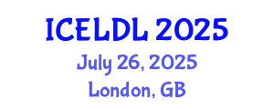 International Conference on E-Learning and Distance Learning (ICELDL) July 26, 2025 - London, United Kingdom