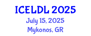 International Conference on E-Learning and Distance Learning (ICELDL) July 15, 2025 - Mykonos, Greece