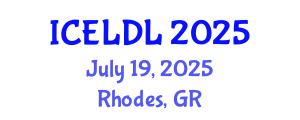 International Conference on E-Learning and Distance Learning (ICELDL) July 19, 2025 - Rhodes, Greece